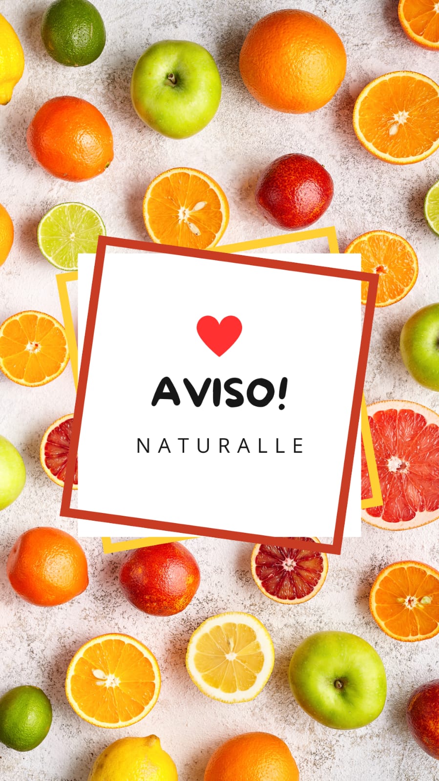 Avisos Naturale Fruit